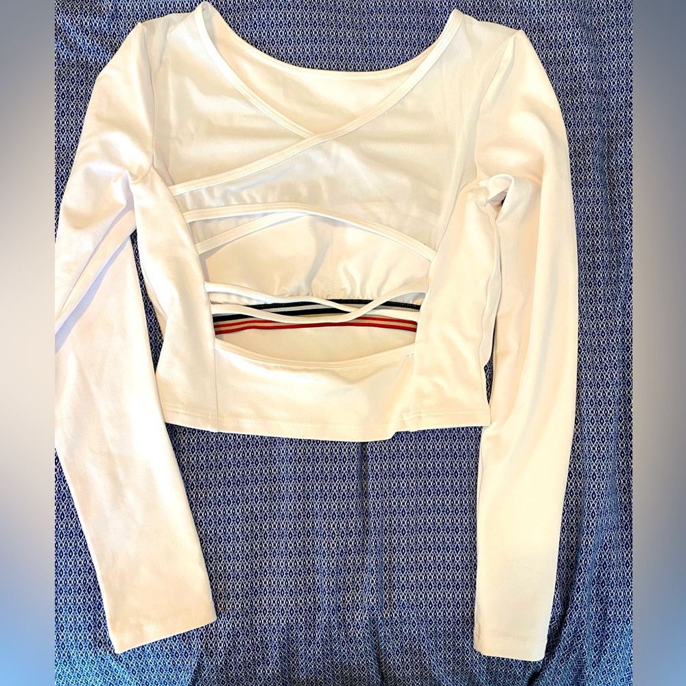 Long sleeve workout top